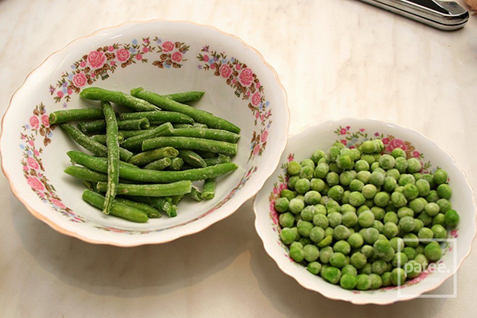 Цветной пирог с овощами - Шаг 7