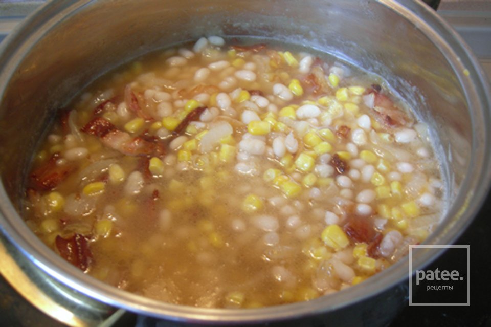 Суккоташ (кукурузно-фасолевая похлебка) - Шаг 5