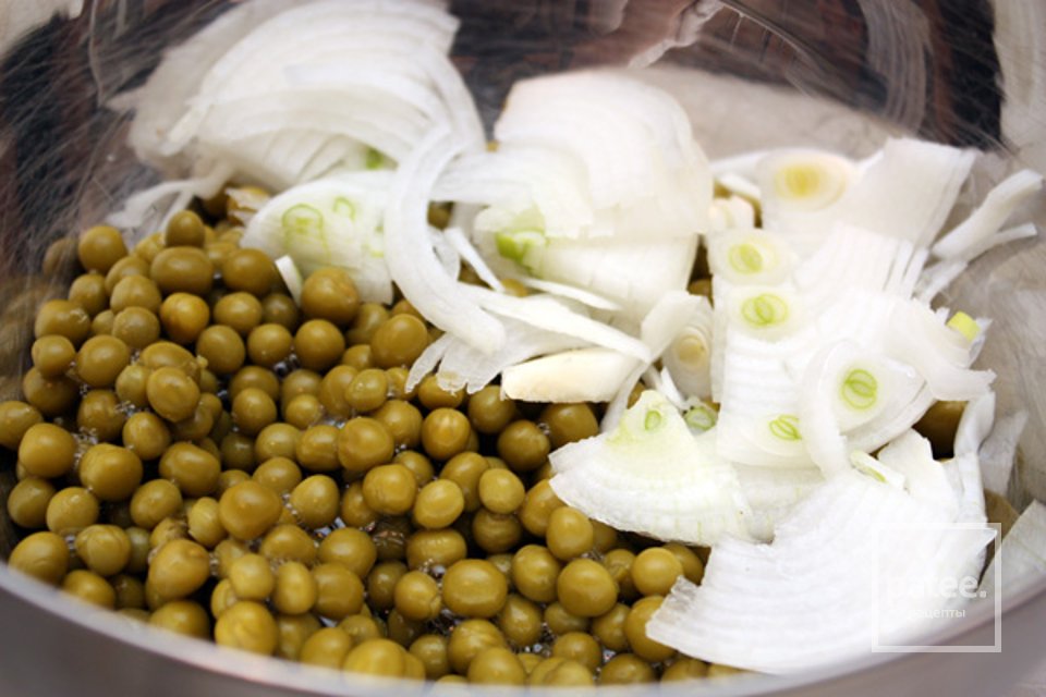 Салат с мидиями - Шаг 1