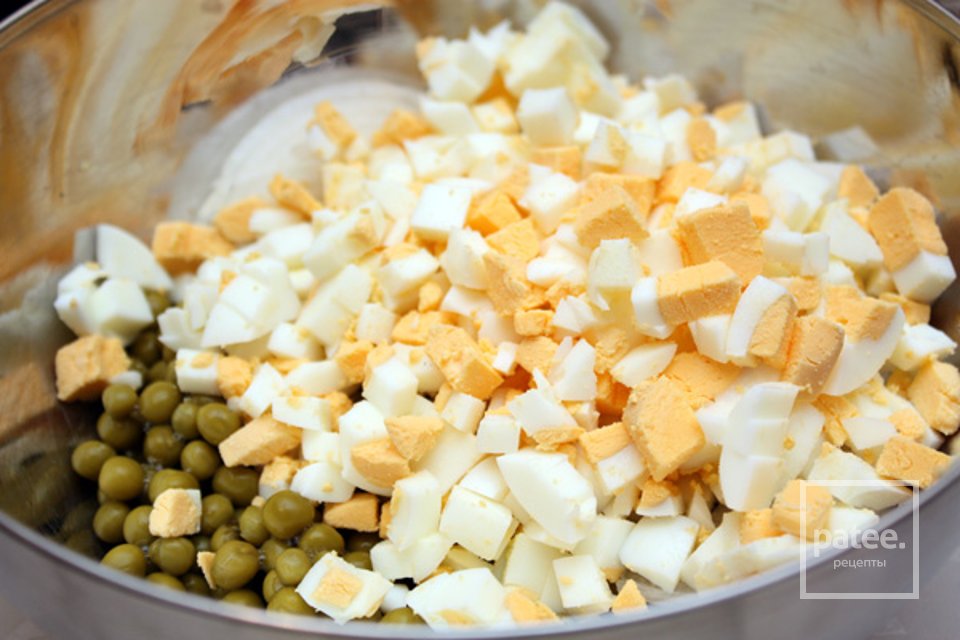 Салат с мидиями - Шаг 2