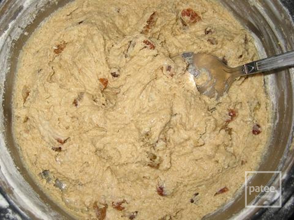 Овсяно-медовое печенье с изюмом - Шаг 3