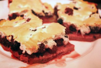 Ежевичный пирог