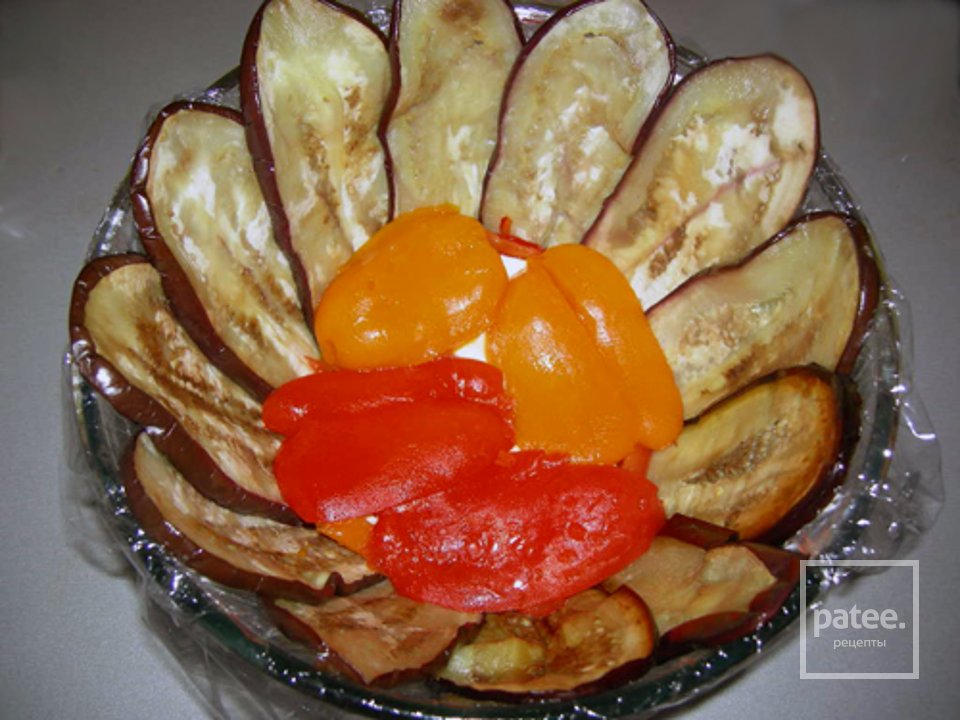 Террин из баклажанов и перцев - Шаг 6