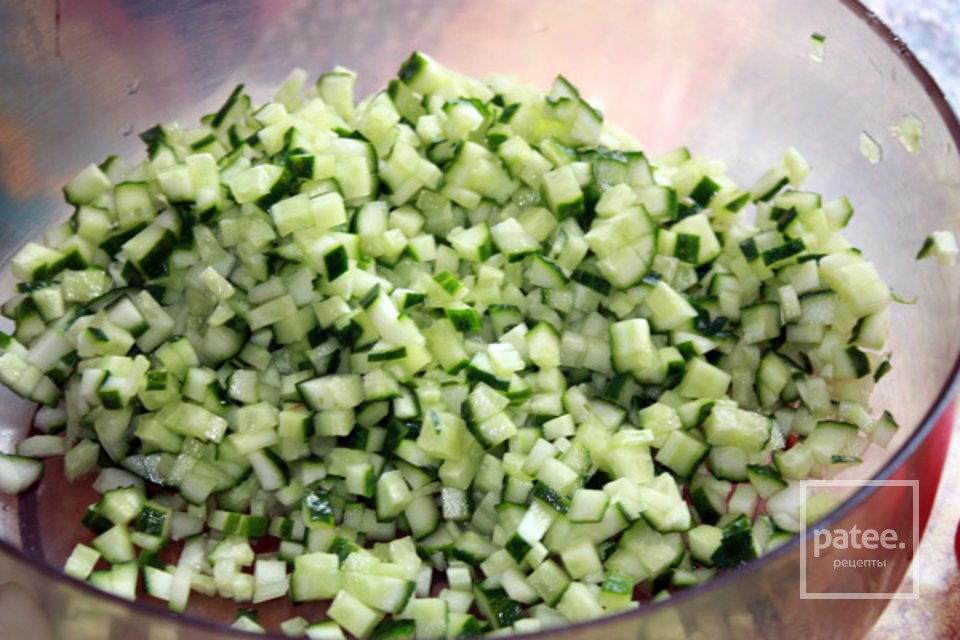 Окрошка с квасом - Шаг 2