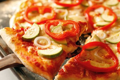 Рецепт Овощная пицца