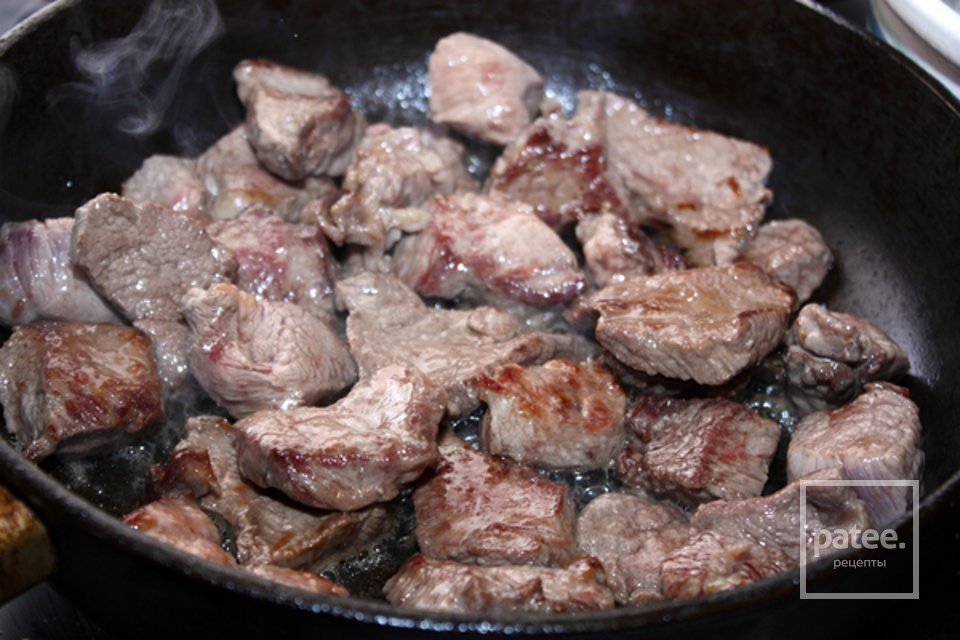 Мясо с баклажанами - Шаг 3