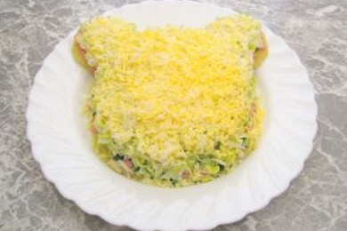 Салат "Тигр" - приготовление