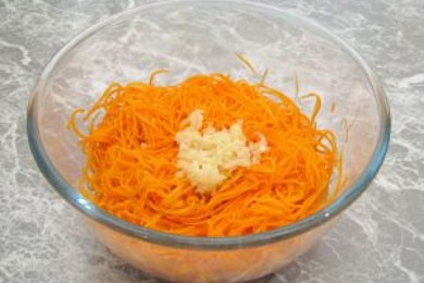 Морковь по-корейски - приготовление
