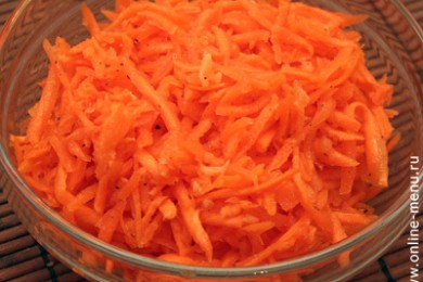 Морковь по-корейски - приготовление