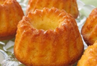 Кексы с апельсиновой цедрой