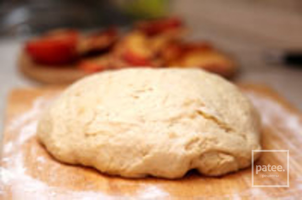 Открытый пирог с персиками - Шаг 3