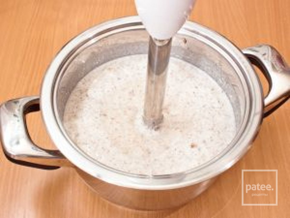 Грибной суп-пюре - Шаг 3