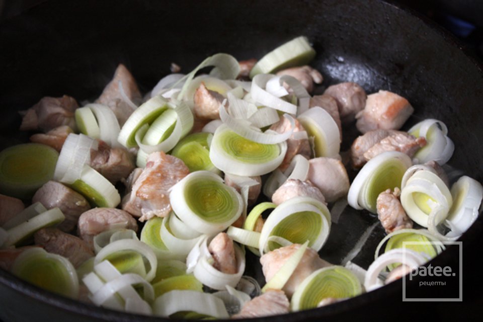 Паста с индейкой в сливочном соусе - Шаг 2