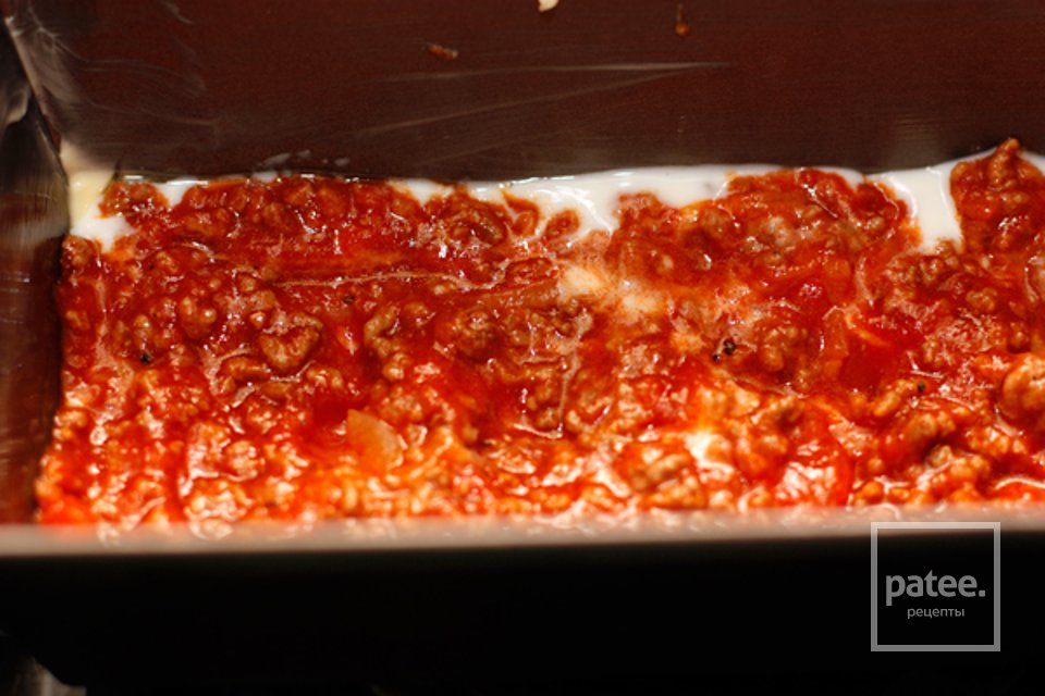Лазанья с фаршем - Шаг 6