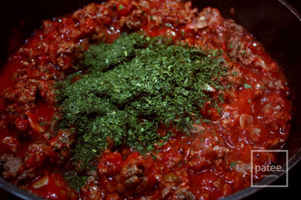Паста а-ля болоньез - Шаг 2