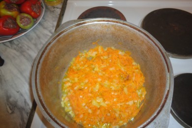 Фаршированные перцы - приготовление