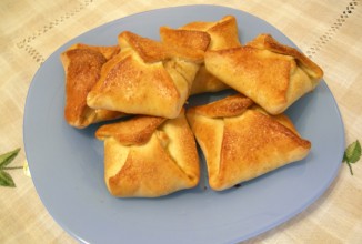 Тыква в слоеном тесте