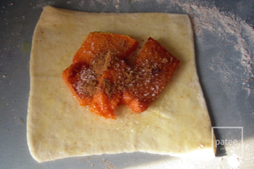 Тыква в слоеном тесте - Шаг 3