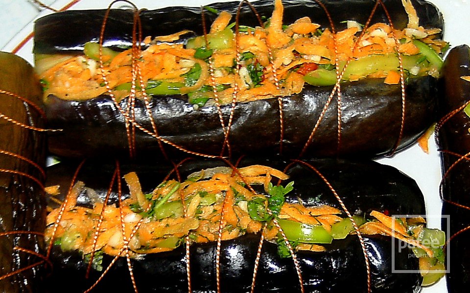 Фаршированные соленые баклажаны - Шаг 6