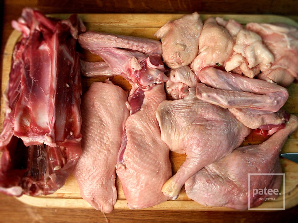 Утка по-деревенски с квашеной капустой - Шаг 1