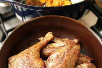 Утка по-деревенски с квашеной капустой - Шаг 5