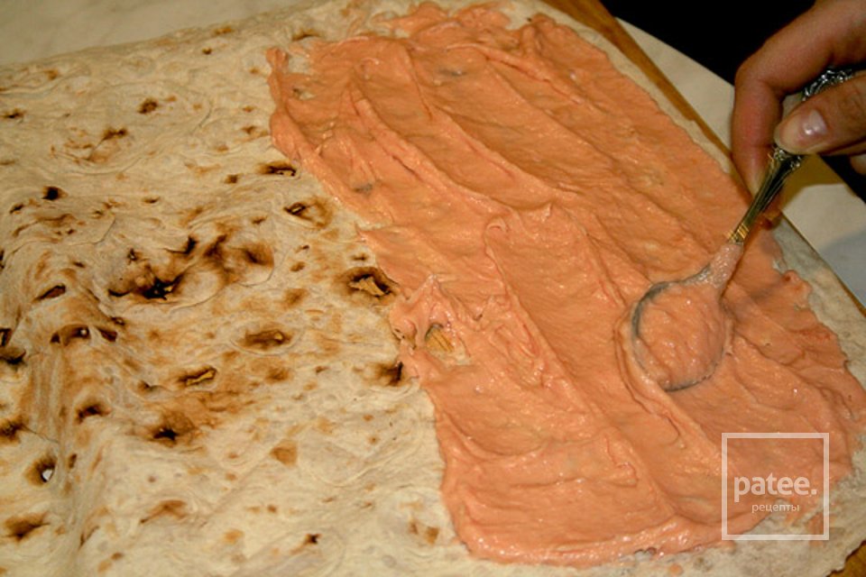 Рулеты с рыбой - Шаг 2