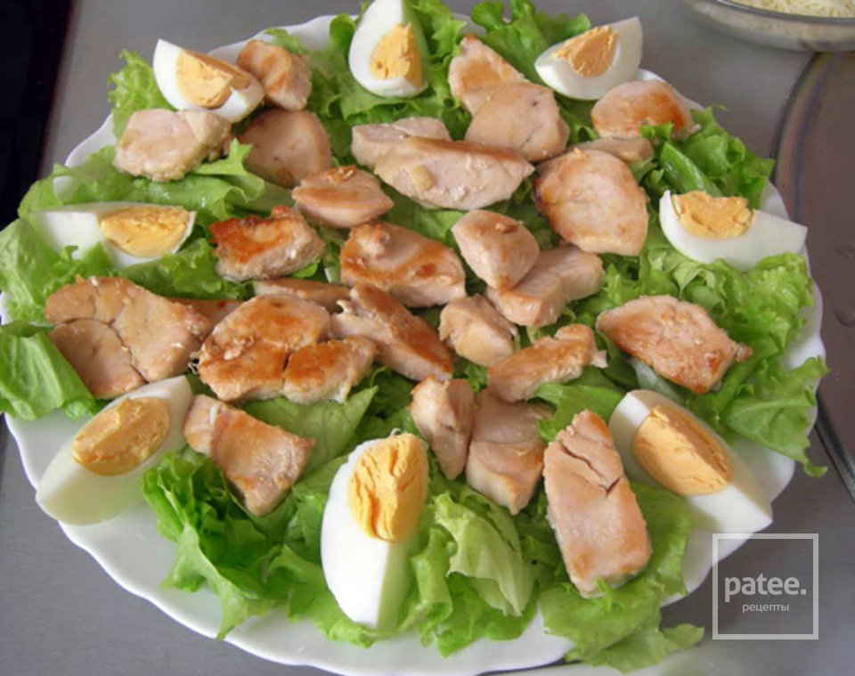 Салат «Цезарь» - Шаг 4