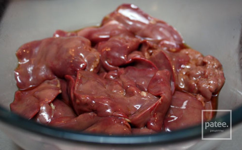 Печень по-японски - Шаг 1