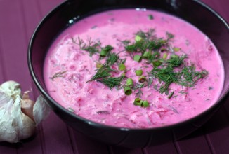 Свекольник на кефире