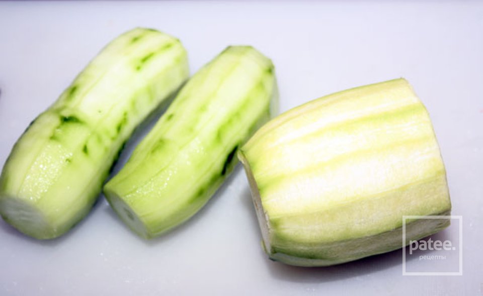 Салат с проростками фасоли маш - Шаг 1