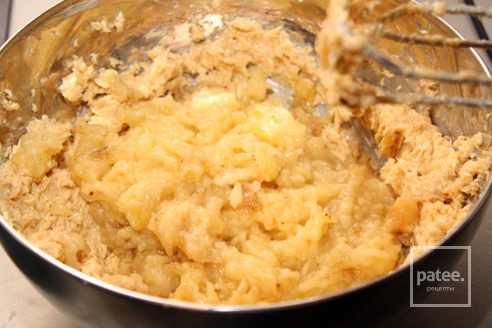 Банановые кексы с орехами - Шаг 3
