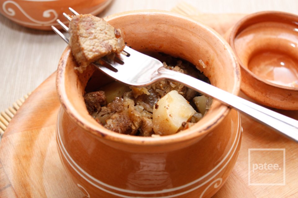 Говядина в горшочках - Шаг 7