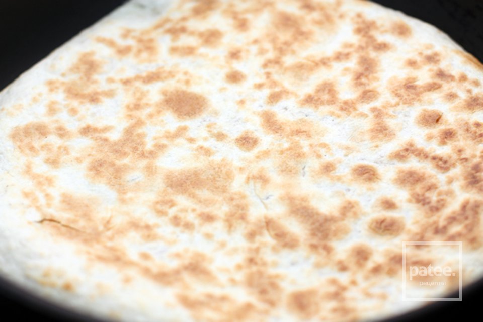 Кесадилья с мясом (кесадия) - Шаг 7