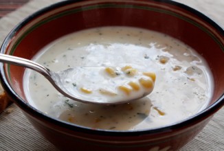 Сырно-кукурузный суп