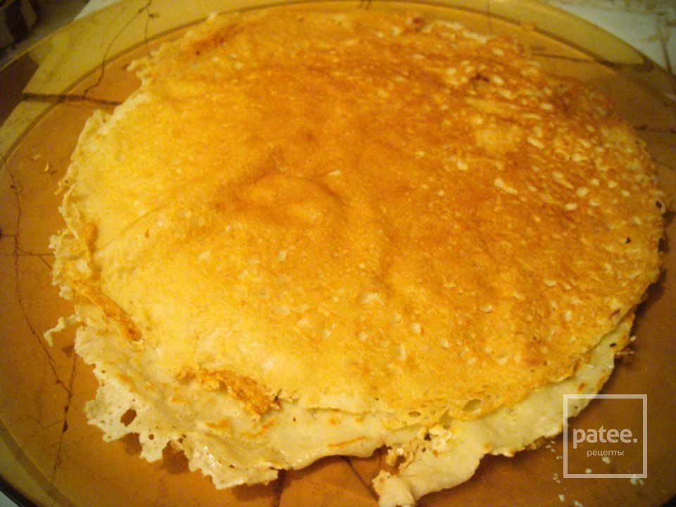 Клубничный блинный торт - Шаг 1