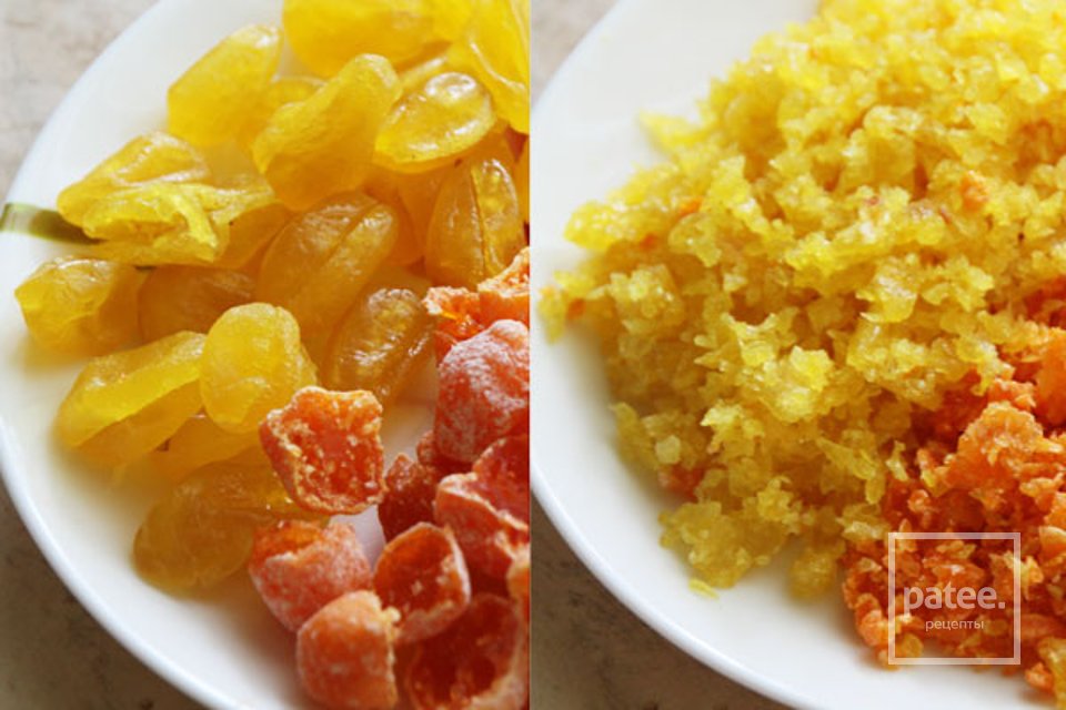 Шоколадные пряники с цукатами - Шаг 1