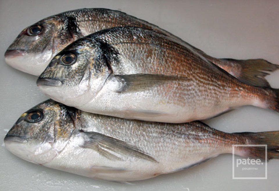 Дорада, фаршированная овощами - Шаг 1