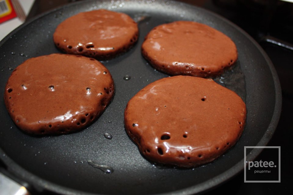 Шоколадные оладьи - Шаг 3