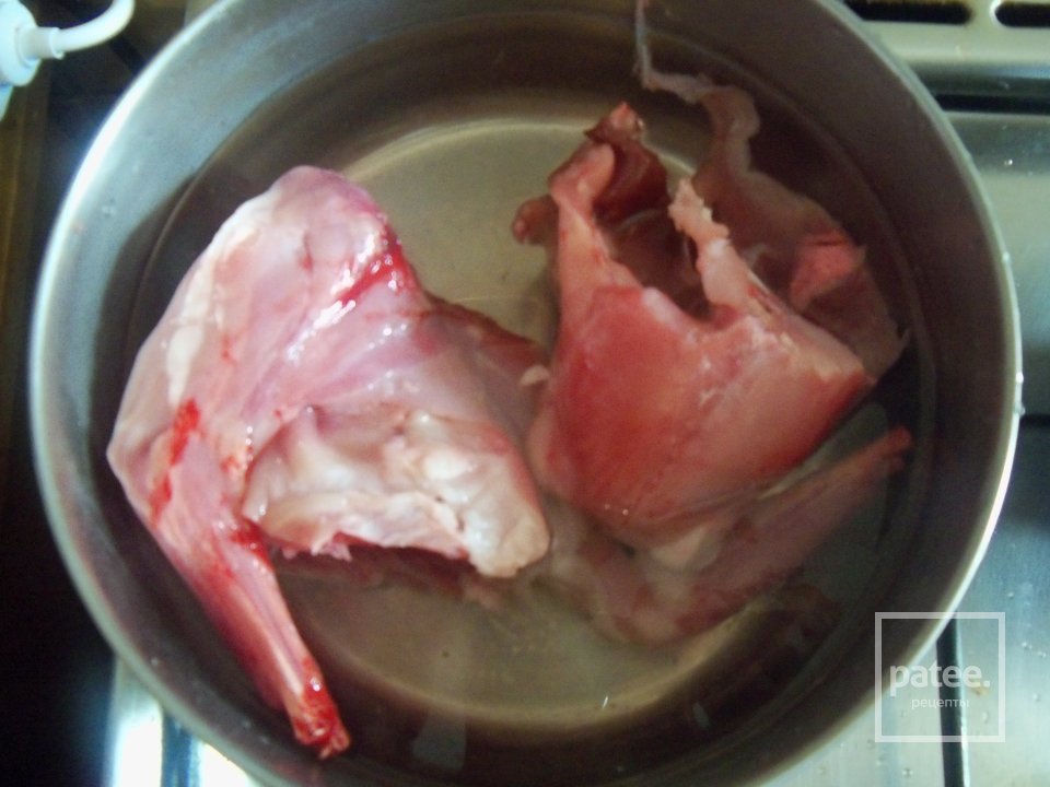 Холодец из кролика - Шаг 1