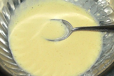 Яичный рулет с рисом и рыбой - приготовление