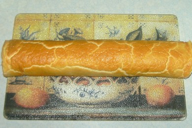 Яичный рулет с рисом и рыбой - приготовление