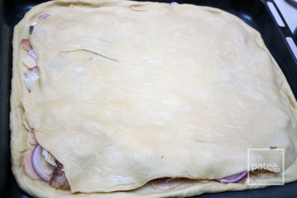 Пирог с рыбой - Шаг 6