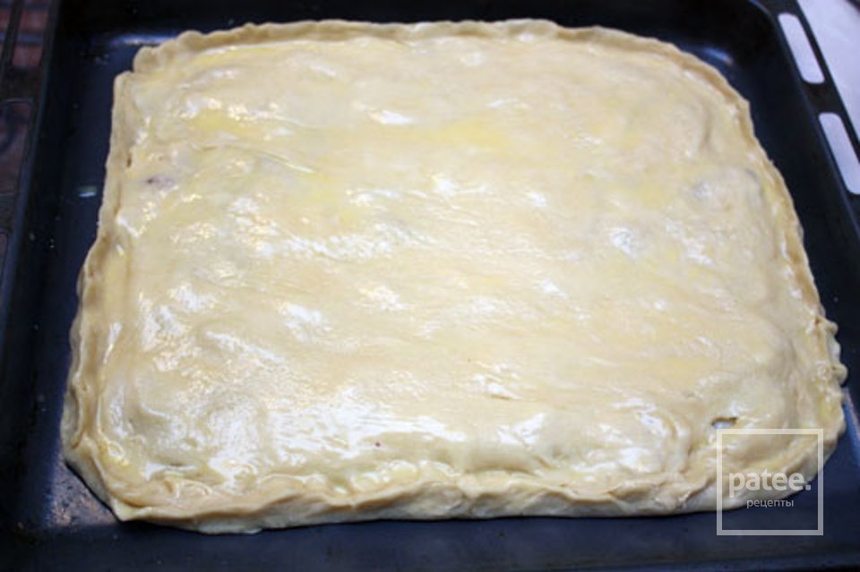 Пирог с рыбой - Шаг 7