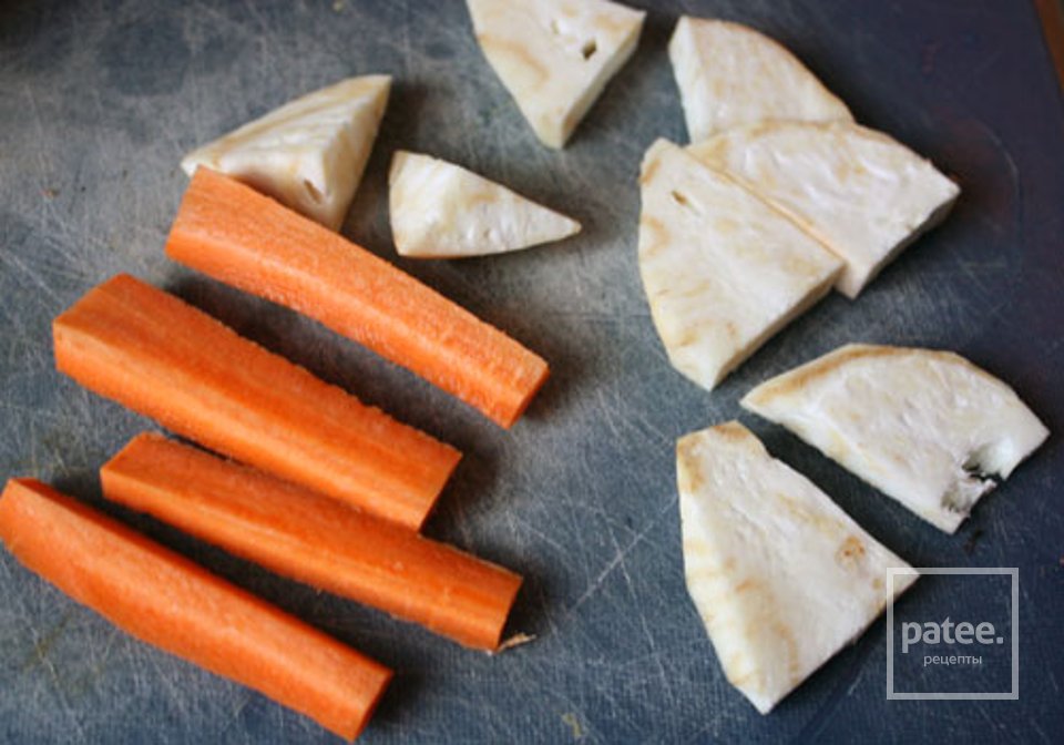 Китайский куриный суп - Шаг 1