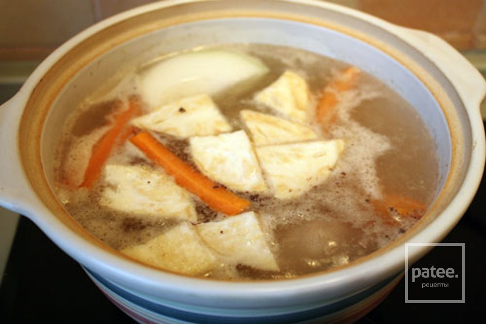 Китайский куриный суп - Шаг 2