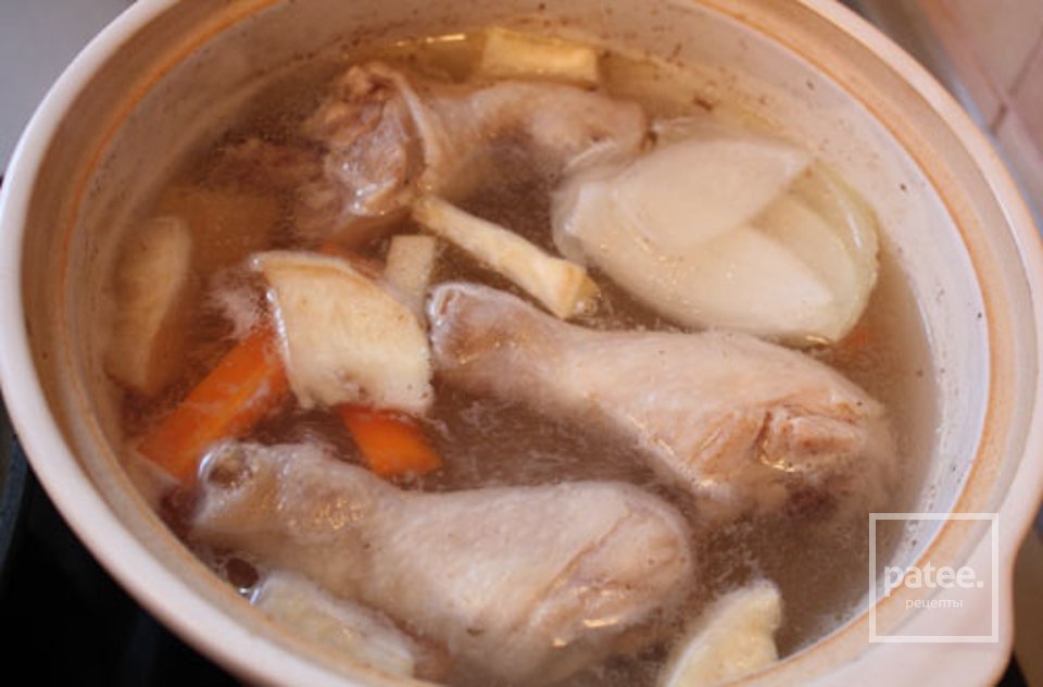 Китайский куриный суп - Шаг 3