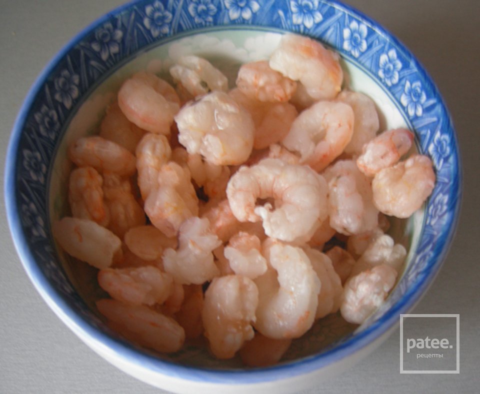 Сырный суп с креветками - Шаг 6