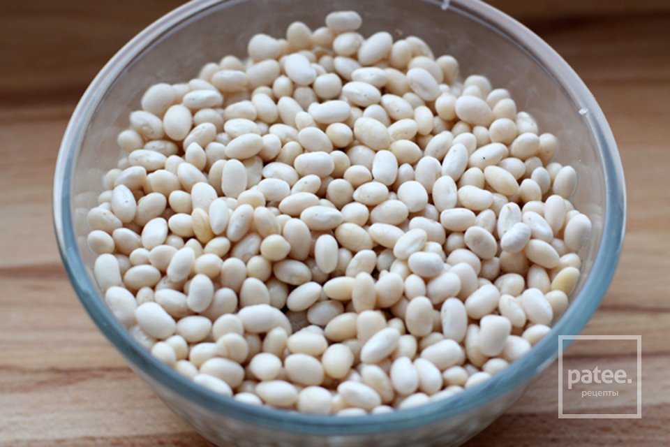 Суп из белой фасоли - Шаг 1