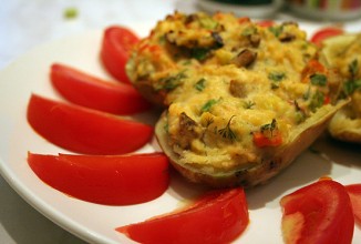 Картошка с начинкой
