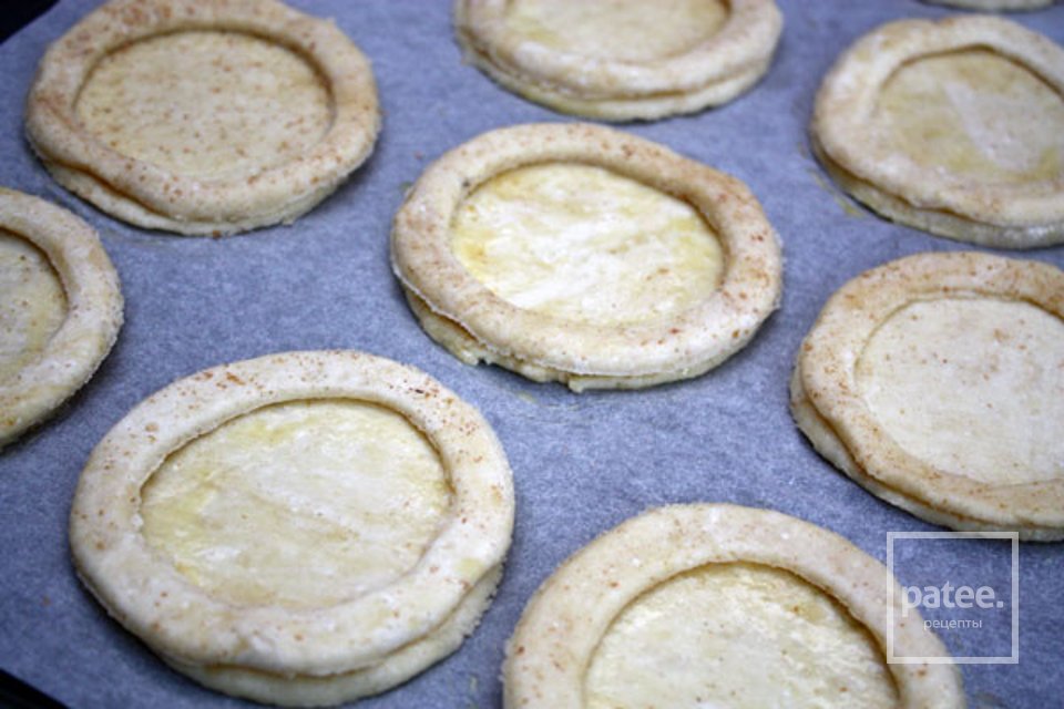 Творожные кольца с куриным салатом - Шаг 3